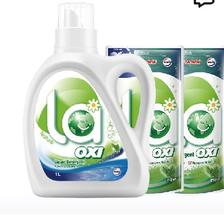 PLUS会员：威露士La有氧洗洗衣液套装4斤松木清香（瓶1L+袋500ml*2）除菌除螨 