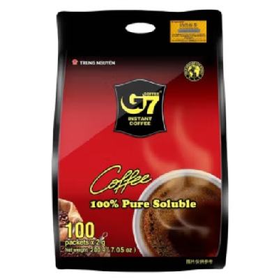 G7 健身咖啡豆粉0蔗糖0脂 200g（可冲100杯） 39元包邮（需用券）