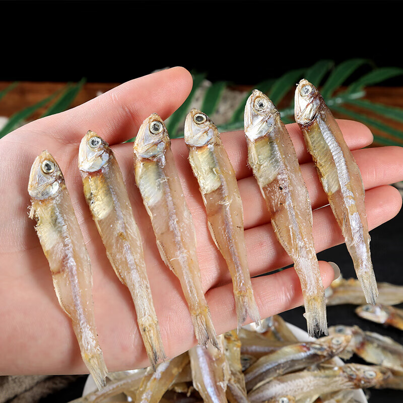 小魚干 公干魚海燕魚 自制風干海鮮干貨 250g*2件 4.8元