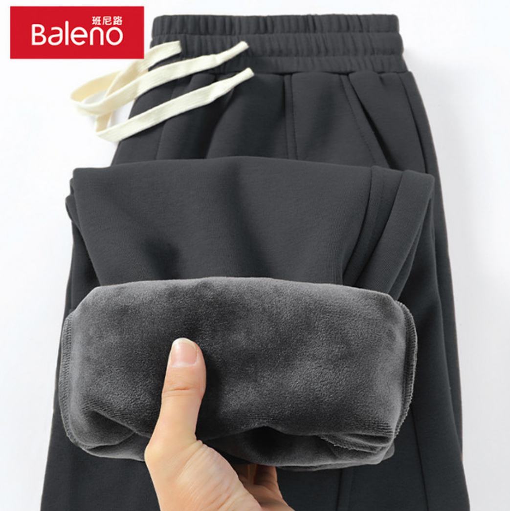 Baleno 班尼路 休闲加绒裤子 39.9元（需领券）