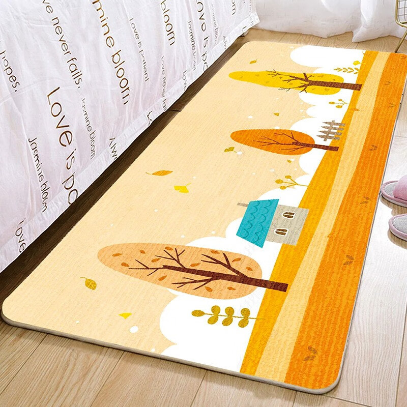 KAYE 卡通床边地毯 CTBED-T8 60x160 cm 14.68元（需用券）