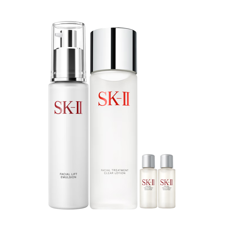 PLUS会员：SK-II 水乳护肤品套装 清莹嫩肤露160ml+美肤乳液100g 1370元包邮（需