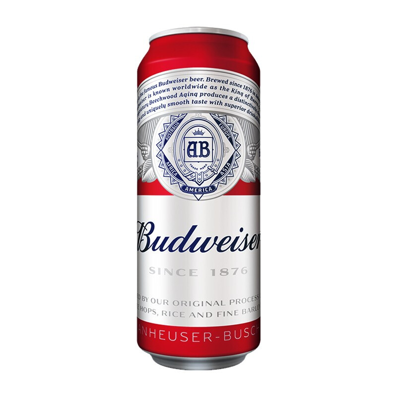 Budweiser 百威 啤酒550ml*15听装整箱清啤黄啤 97.07元（需用券）