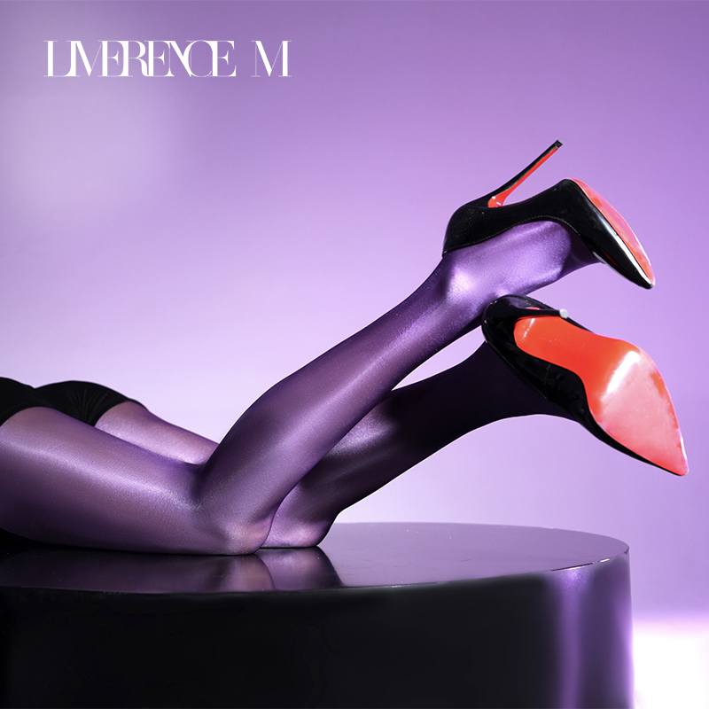 Limerence M 涞觅「雷神重磅升级」油亮无缝裆丝袜女春秋性感绸缎油光连裤丝