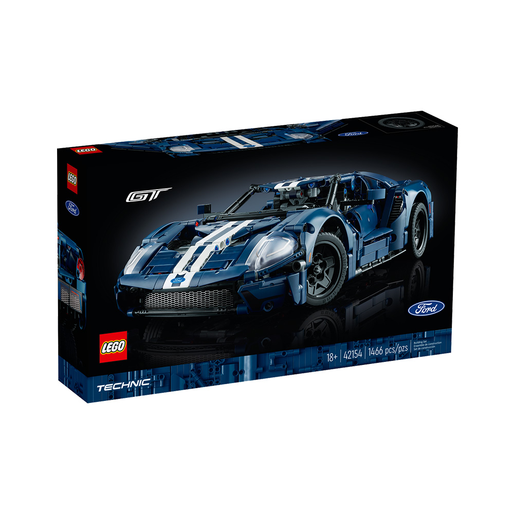 88VIP：LEGO 乐高 新42154福特GT机械组跑车科技系列积木赛车玩具 640.3元（需用