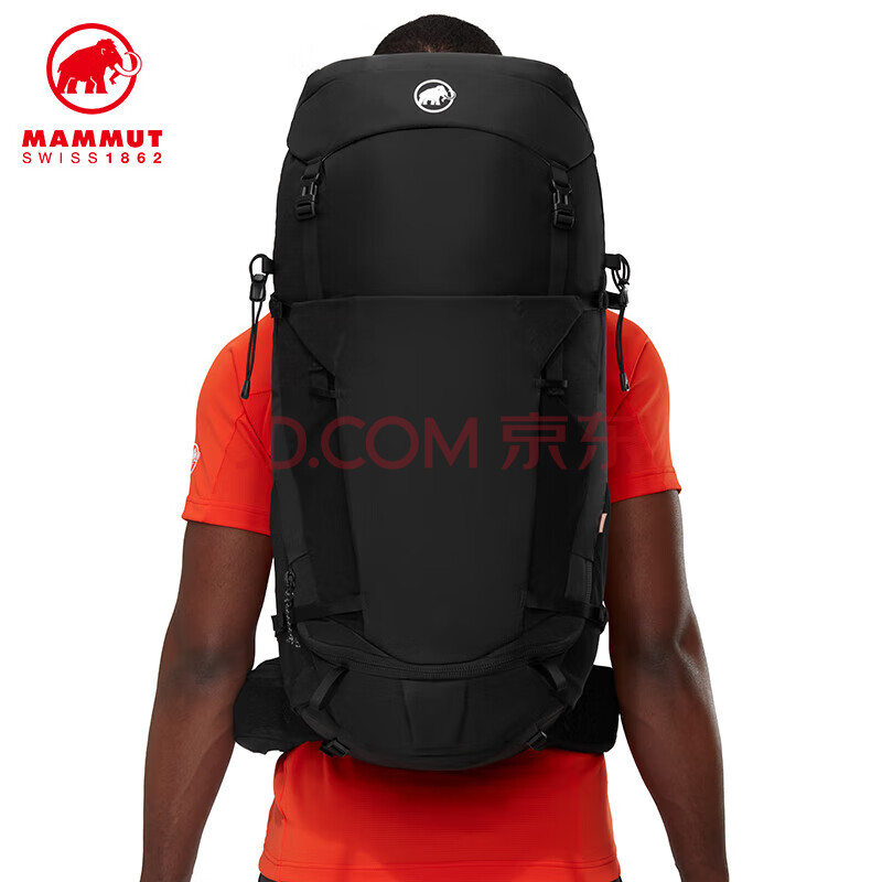 MAMMUT 猛犸象 Lithium50男女款大容量多功能徒步双肩包2530-00760黑色50L ￥799