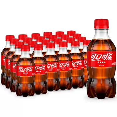 可口可乐汽水碳酸饮料300ml*24罐 26.5元(需领券)