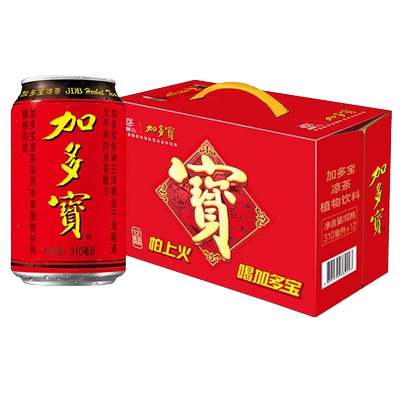 加多宝 经典凉茶 310ml*12/箱 29.01元包邮+89淘金币