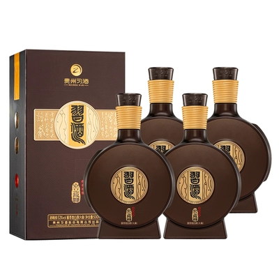 再降价、需凑单、88VIP：习酒 窖藏1988 53°酱香型白酒 500ml*4瓶 1341.24元（需领