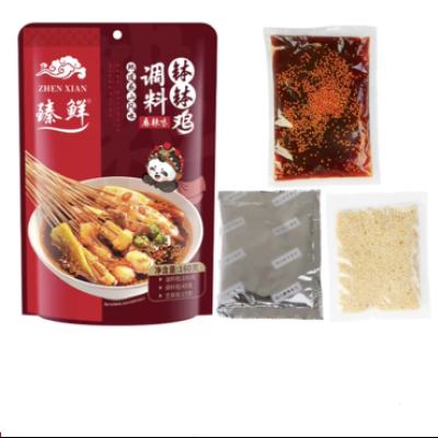 臻鲜 四川乐山钵钵鸡调料 160g 7.7元