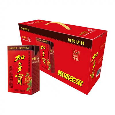 88VIP：加多宝 凉茶饮料 250ml*24/箱 29.67元包邮