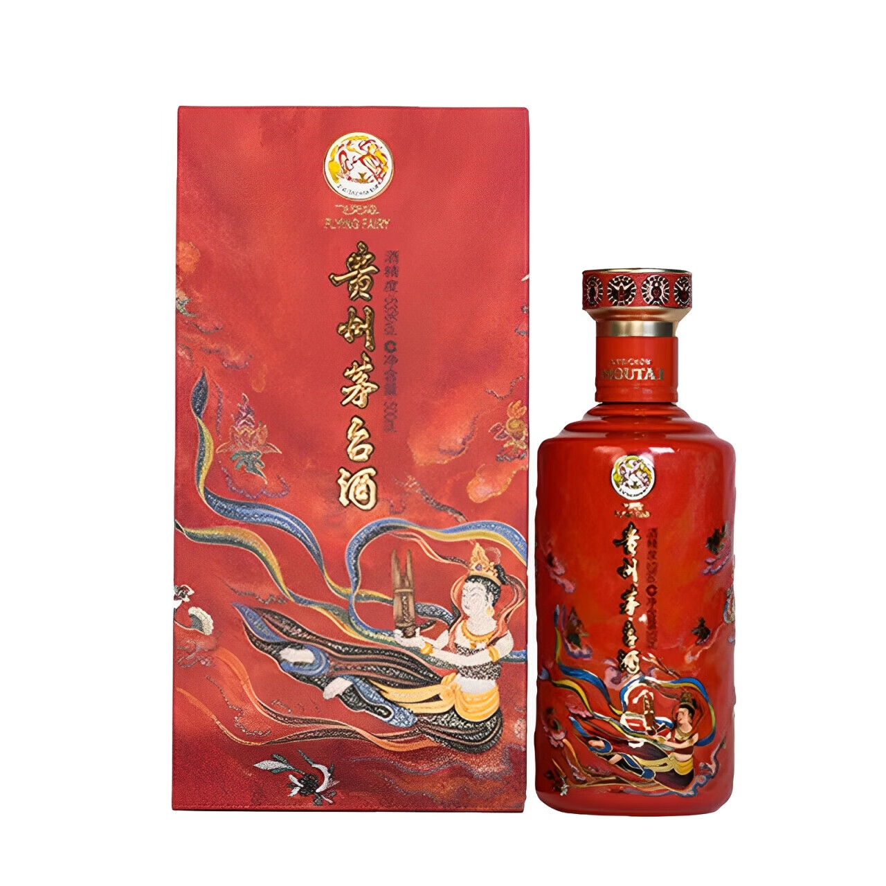 PLUS会员：茅台 飞天茅台 笙乐 53%vol 酱香型白酒 500ml 单瓶装 1830.75元
