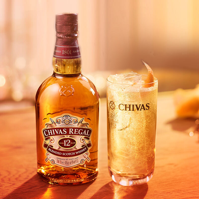 移动端、京东百亿补贴：CHIVAS 芝华士 12年 调和 苏格兰威士忌 40%vol 1L 147.66