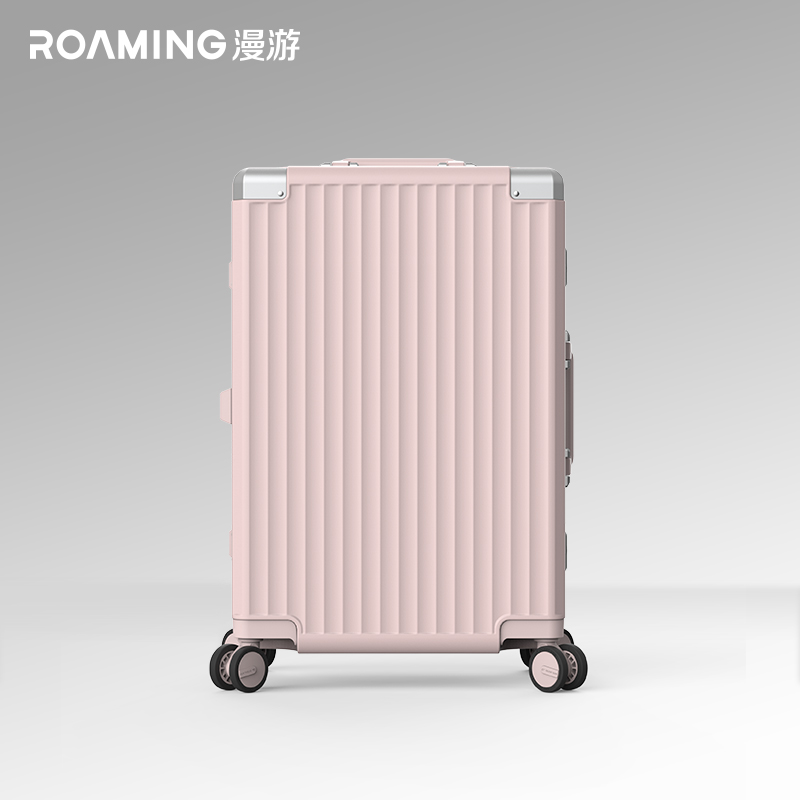 88VIP：漫游 ROAMING 新款铝框行李箱HINOMOTO万向轮旅行箱24登机箱20寸拉杆箱子