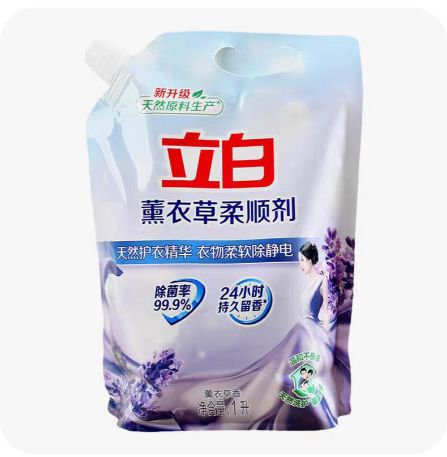 Liby 立白 薰衣草柔顺剂 1L 香味持久留香 5.9元