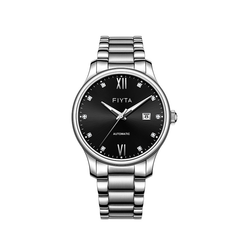 移动端：飞亚达 经典系列男士机械表时尚商务钢带手表腕表 899元（淘金币