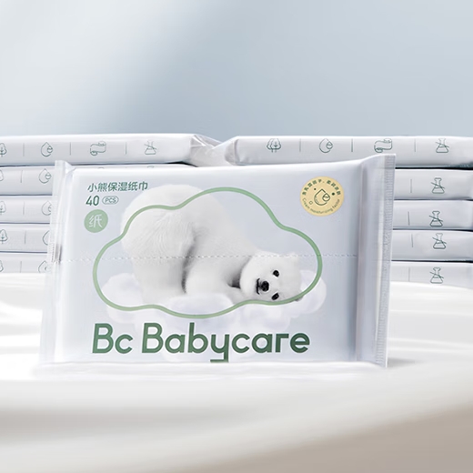 概率券、PLUS会员：babycare 婴儿超柔软乳霜纸巾 40抽*10包 15.76元（双重优惠）