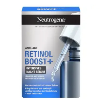 Neutrogena 露得清 Retinol Boost A醇抚纹焕亮夜间精华 30mL 凑单到手约￥91.13