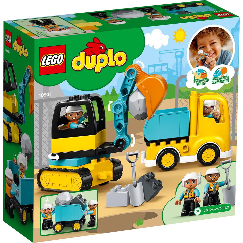 LEGO 乐高 Duplo得宝系列 10931 翻斗车和挖掘车套装 120元（需用券）