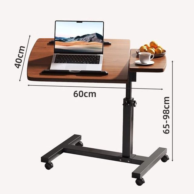 苏格 可移动升降桌 床边沙发电脑桌 骑士黑 60*40cm 138元（需用券）