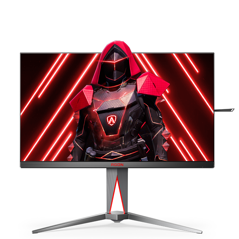 再降价、双十一预售：AOC 27英寸 2K 180Hz AH-IPS快速液晶1ms 显示器 爱攻AG275QXPD 