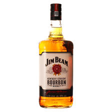88VIP：JIM BEAM 金宾 宾三得利金宾波本威士忌Jim Beam白占边波旁750ml嗨棒可乐桶
