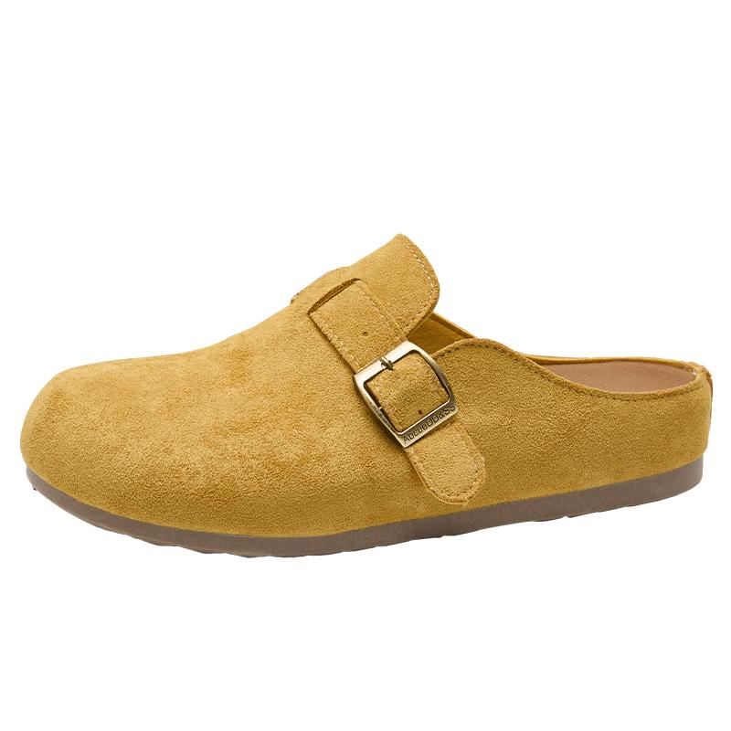 西遇 勃肯鞋半拖女 黄色 58.55元