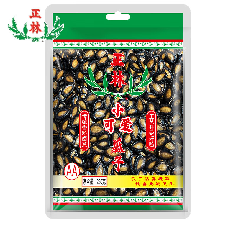 正林 2A小可爱 精选西瓜子250g 9.98元（需买4件，需用券）