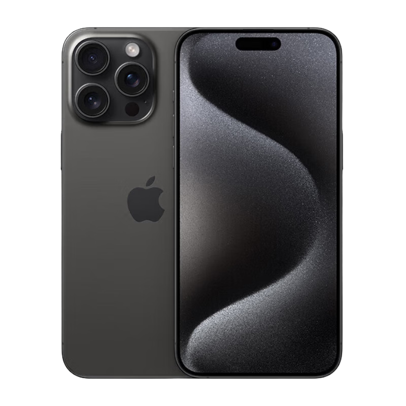 plus：Apple苹果15promax A3108 iphone15promax 黑色钛金属 256GB 官方标配 7888.63元（需