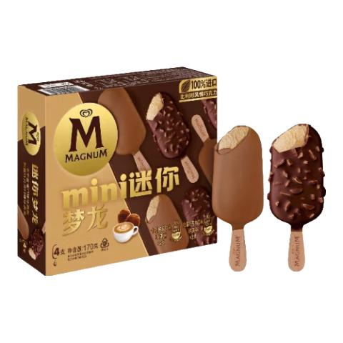 梦龙 松露巧克力冰淇淋 43g*2+卡布基诺味冰淇淋 42g*2 16.67元（需买4件，需用