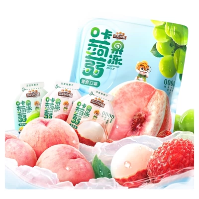 88VIP：三只松鼠 混合蒟蒻果冻 0糖0脂0卡 480g/袋 约40包