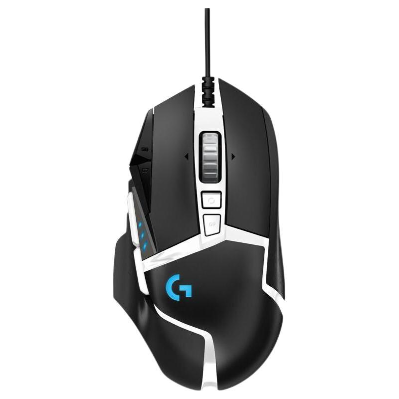 罗技 G502 SE Hero 熊猫版 有线鼠标 16000DPI RGB 黑色 169元