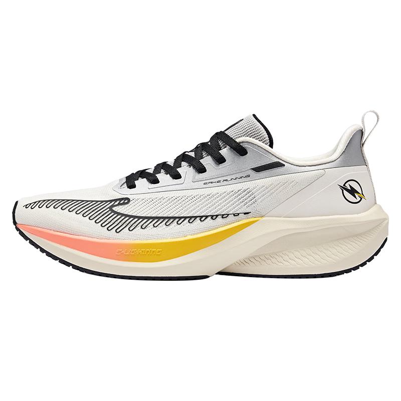 鸿星尔克 闪电4跑鞋四季款缓震跑步鞋软弹男鞋耐磨防滑轻便运动鞋体测 微