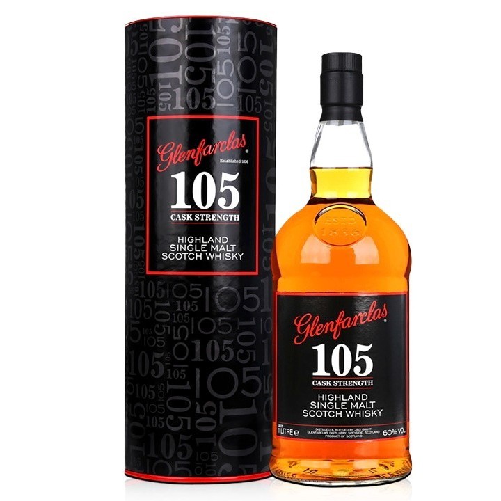 glenfarclas 格兰花格 105 25年 单一麦芽 英国威士忌 60%vol 1L 268.52元