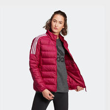 adidas 阿迪达斯 保暖羽绒服女冬季红色轻薄立领外套GH4597 133元（需买2件，需