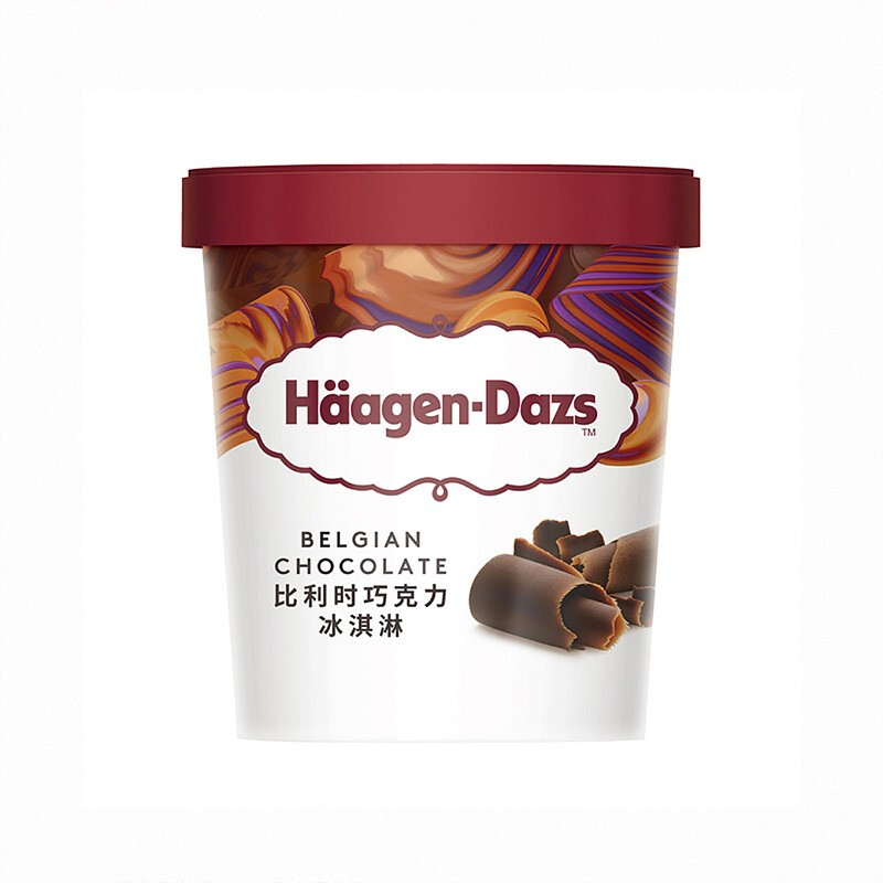 Durobor 比利时 Häagen·Dazs 哈根达斯 比利时巧克力冰淇淋 392g 52.9元（需买2件