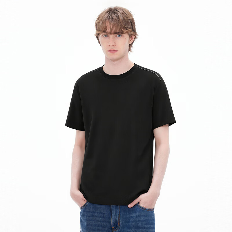gxgjeans 男装圆领短袖T恤 54元