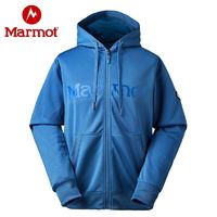 Marmot 土拨鼠 特价清仓Marmot土拨鼠户外休闲运动保暖男士开衫卫衣外套上衣