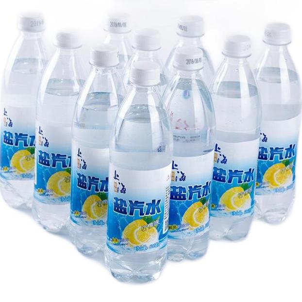 缤恒 特种印象 新日期上海盐汽水整箱24瓶600ml大瓶装柠檬口味碳酸饮料 新日