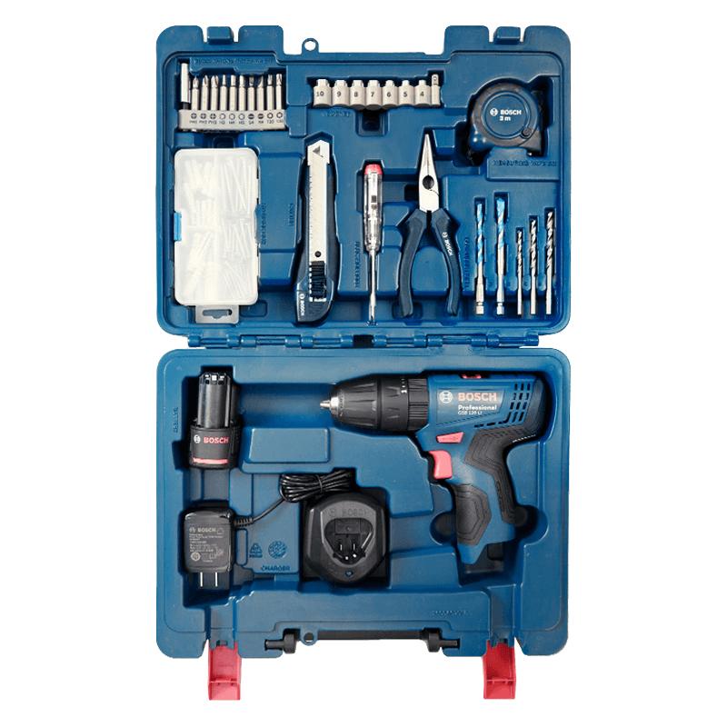 博世 GSB-120-LI 冲击钻套装 449元（需用券）