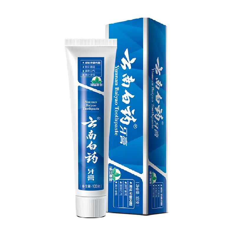 云南白药牙膏 经典系列 牙膏 留兰香型 100g ￥13.3