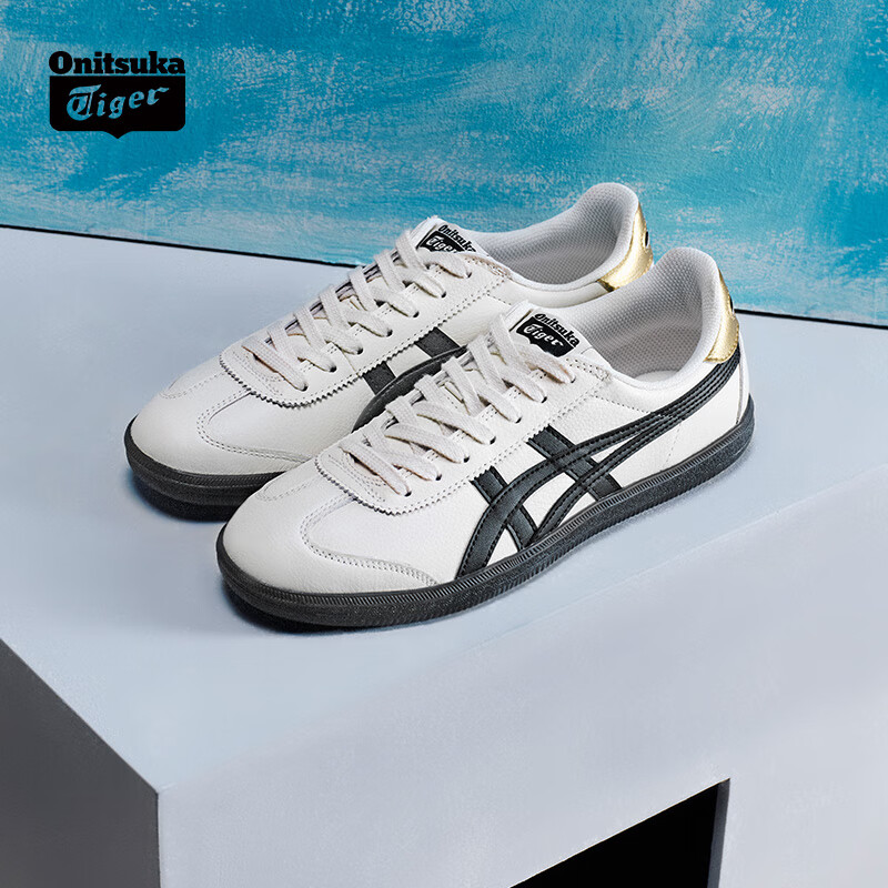 鬼塚虎 男女款时尚复古德训鞋 运动休闲鞋TOKUTEN 1183B938白色/黑色 606元 - 线报酷