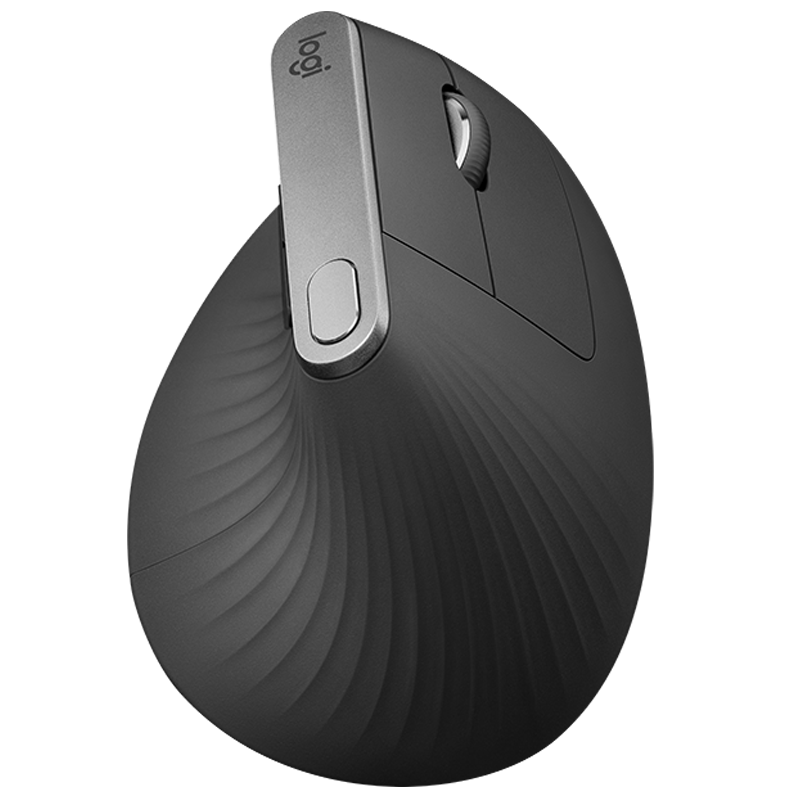 PLUS会员：Logitech 罗技 大师系列 MX Vertical 人体工学鼠标 无线2.4G蓝牙快速充