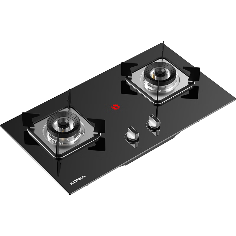 康佳（KONKA）燃气灶煤气灶双灶家用国家补贴 5.2kW天然气嵌入式台式双灶具 