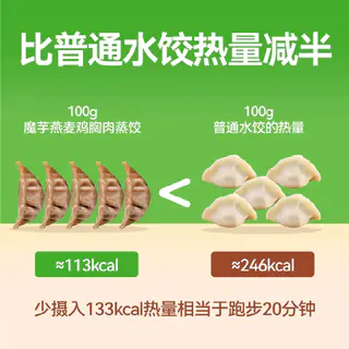 野人日记 魔芋蒸饺 低脂肉燕苹果鸡肉肠粘豆包肠粉 任选5件 12.03元 - 线报酷 野人日记 魔芋蒸饺 低脂肉燕苹果鸡肉肠粘豆包肠粉 任选5件 12.03元 - 线报酷