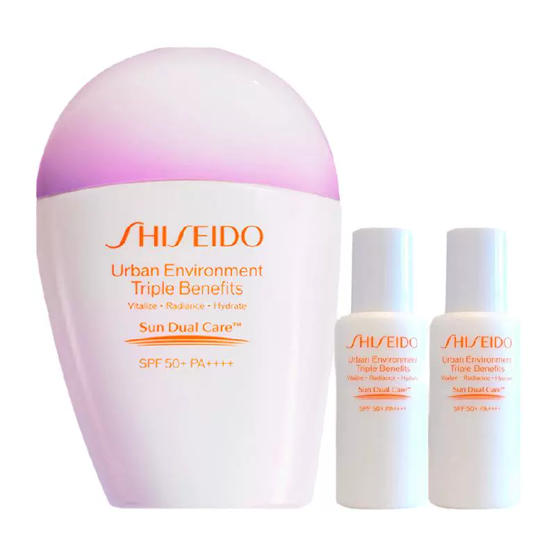 SHISEIDO 资生堂 粉胖子防晒SPF50+30ml+15ml*2 ￥129