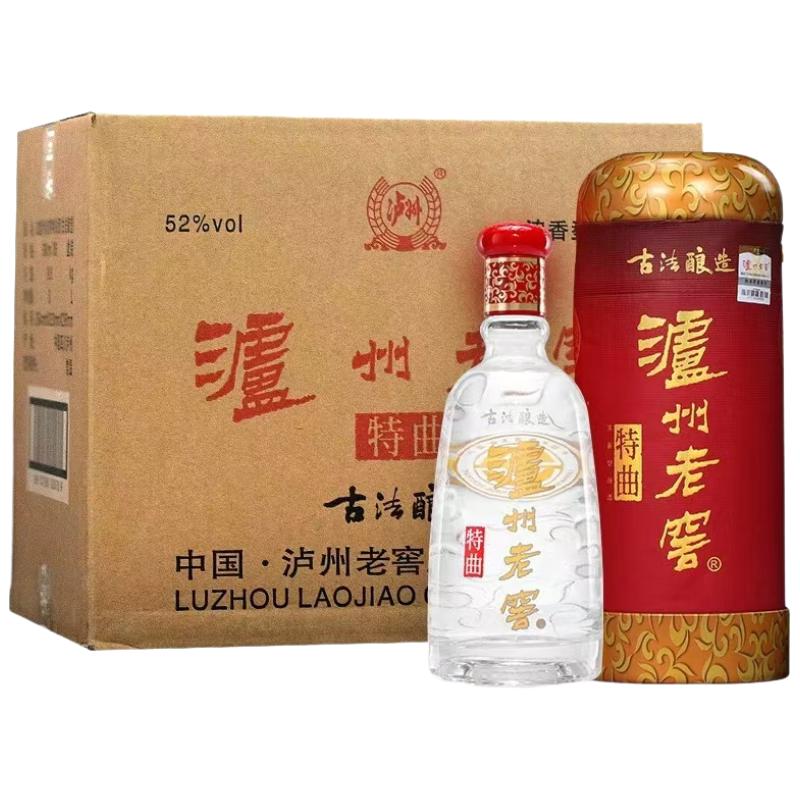 泸州老窖 特曲古法酿造 52%vol 浓香型白酒 500mL*6瓶 1008元（需用券）