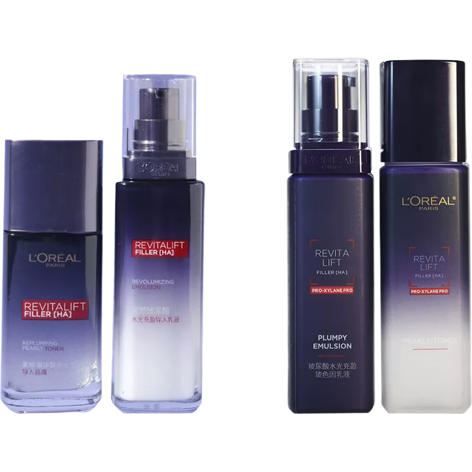 巴黎欧莱雅 玻色因复颜水乳套装 水65ml+乳液50ml 45.9元