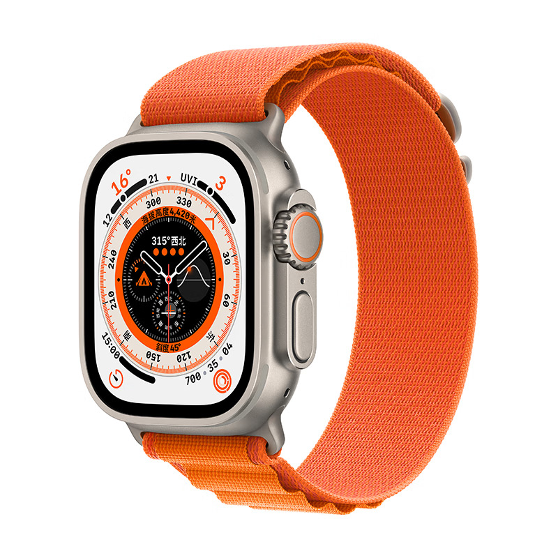 Apple 苹果 Watch Ultra 智能手表 49mm GPS+蜂窝网络款 5245元 包邮（PLUS会员叠券可至更低）