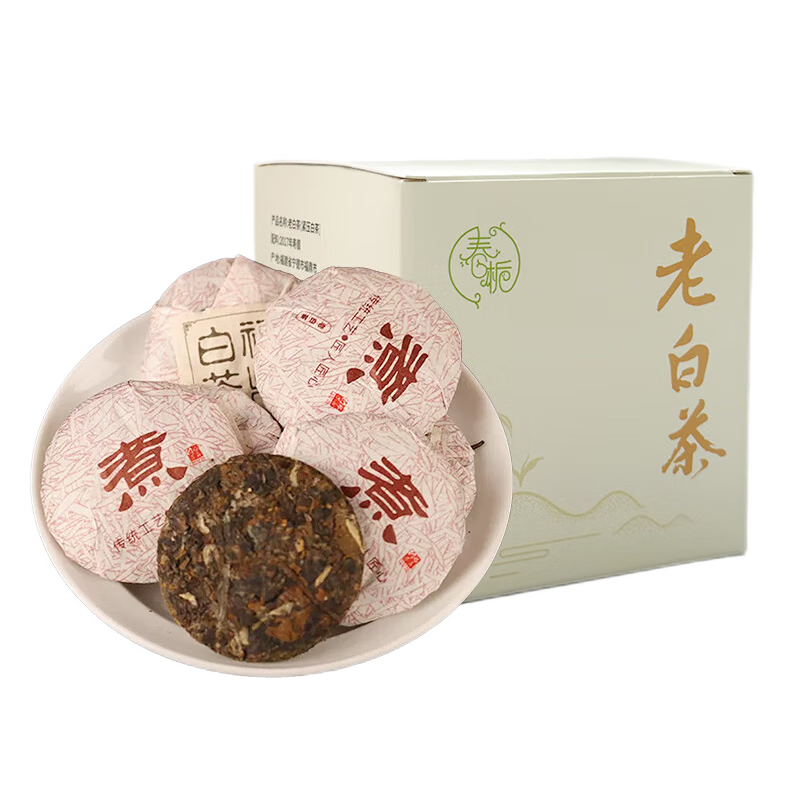 春栀 福鼎老白茶小茶饼100g 22.32元（合11.16元/件）